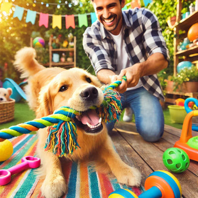 Interactive Play: Tug-of-War, Fetch, and Bonding with Your Dog