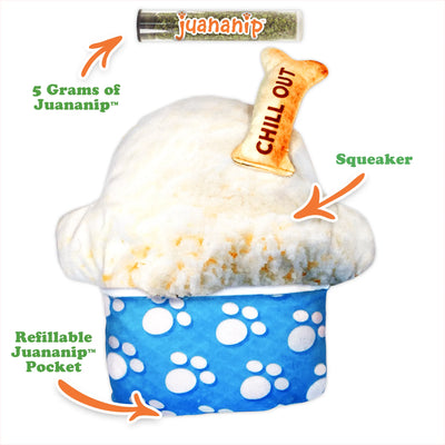 Get the Munchies Pup Cup Refillable Dog Toy