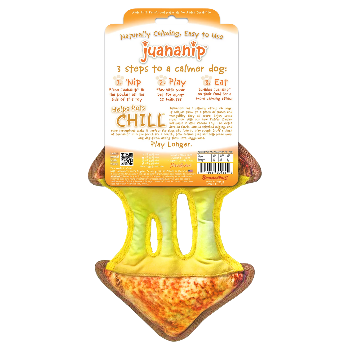 Tuffer Chewer Doggi Duo Bundle - Grilled Cheese & Juananip