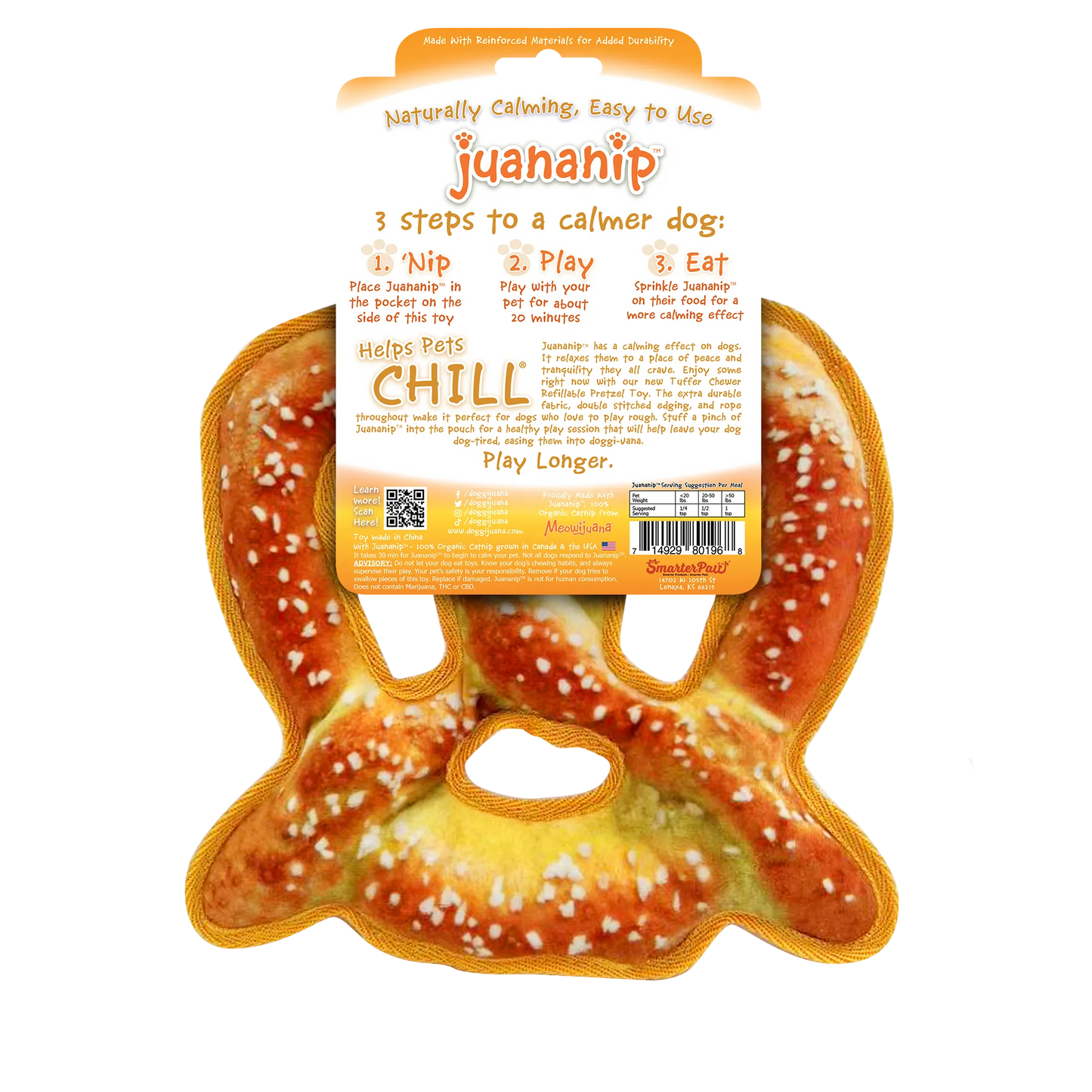 Tuffer Chewer Doggi Duo Bundle - Twisted Pretzel & Juananip