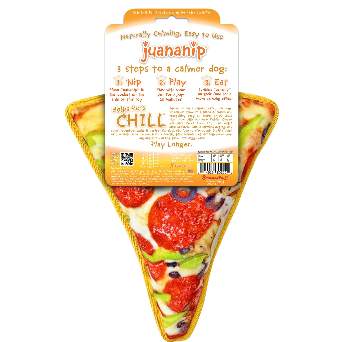 Tuffer Chewer Doggi Duo Bundle - Supreme Pizza & Juananip