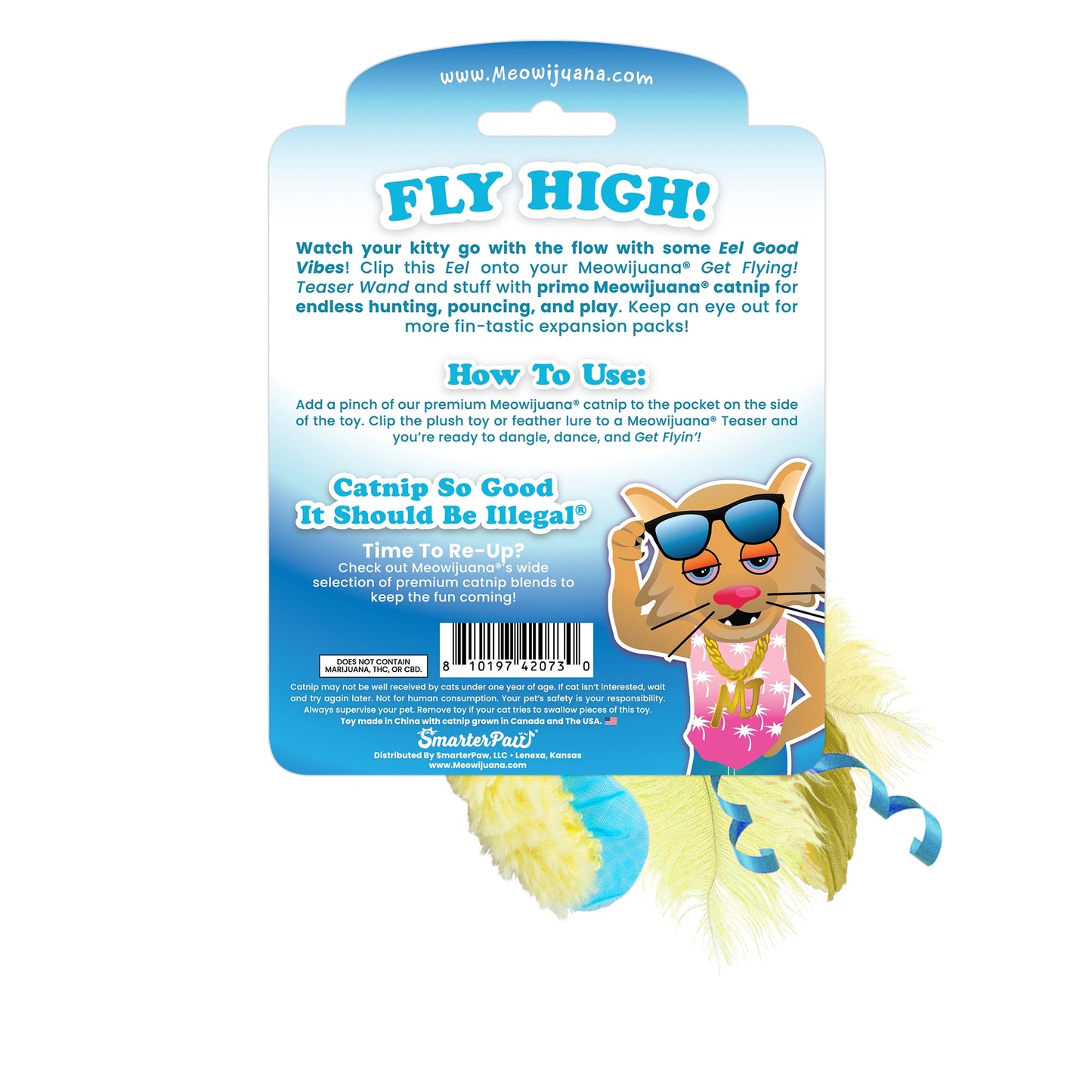 Get Flyin' Eel Good Vibes Refillable Toy & Lure Expansion Pack