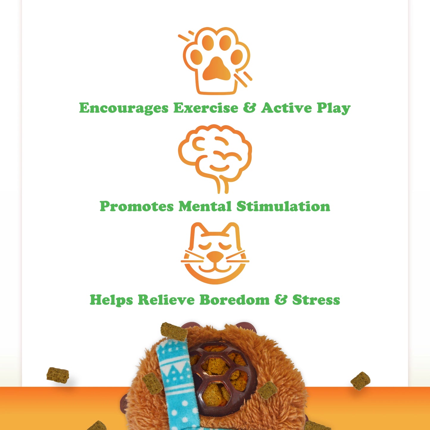 Winter Buddy Treat Dispensing Toy Bundle