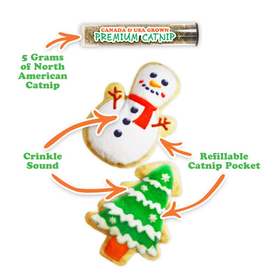 Get Frosted Sugar Cookie Refillable Multipack Cat Toys