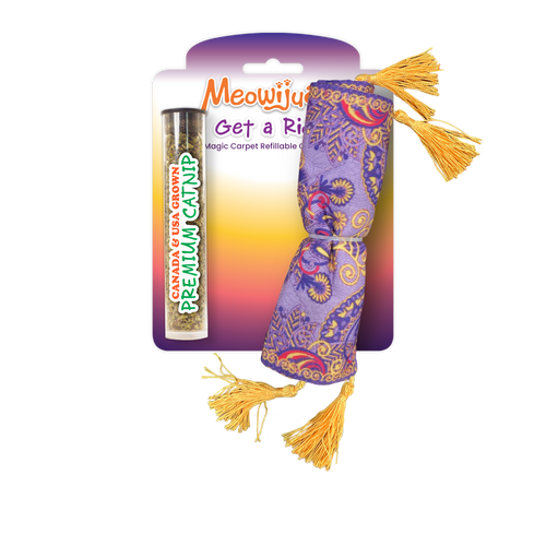 Get a Ride Magic Carpet Refillable Cat Toy