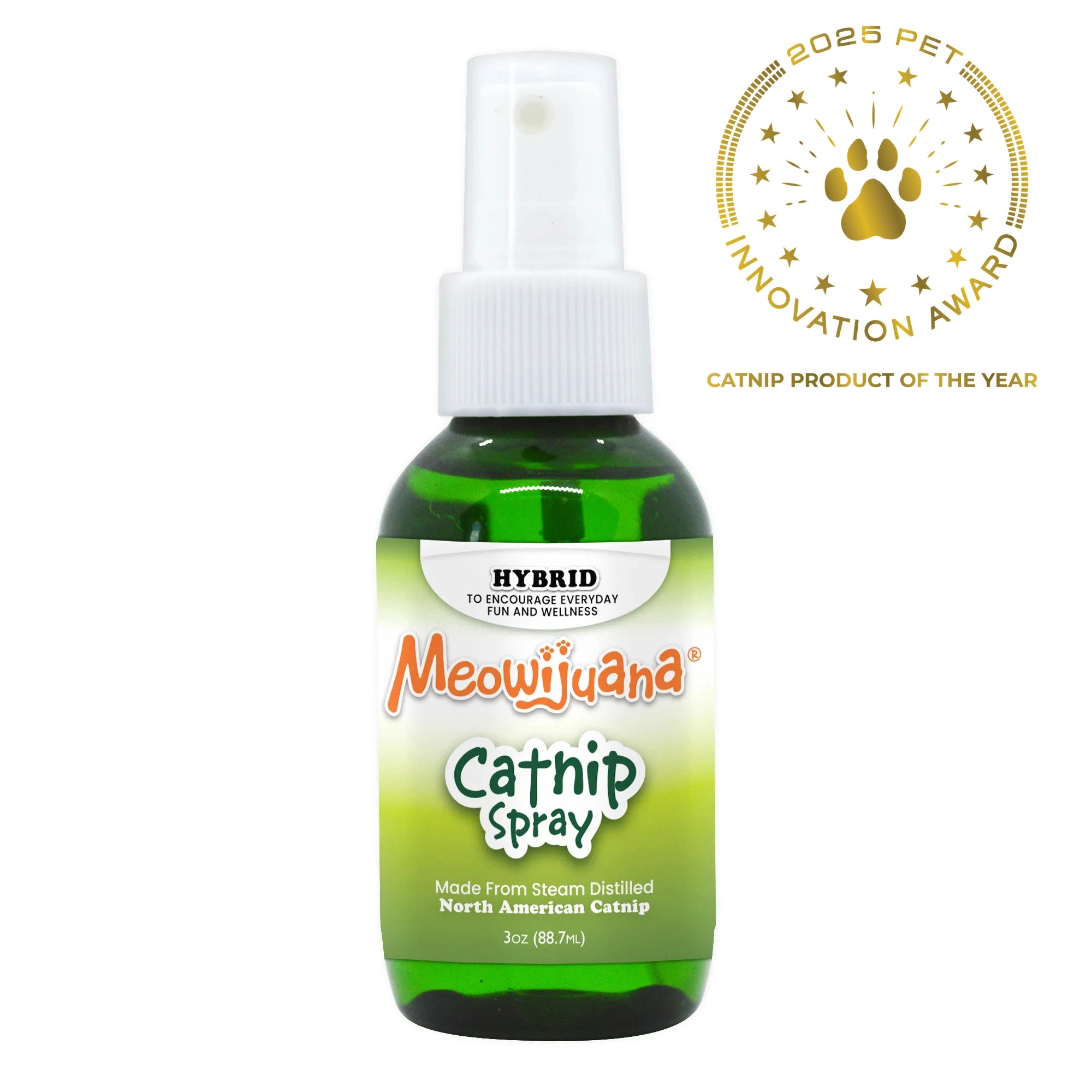 Meowijuana® Catnip Spray - Pure Catnip Oil for Playful Cats