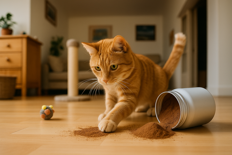 How to Use Silvervine Powder to Enhance Your Cat’s Playtime