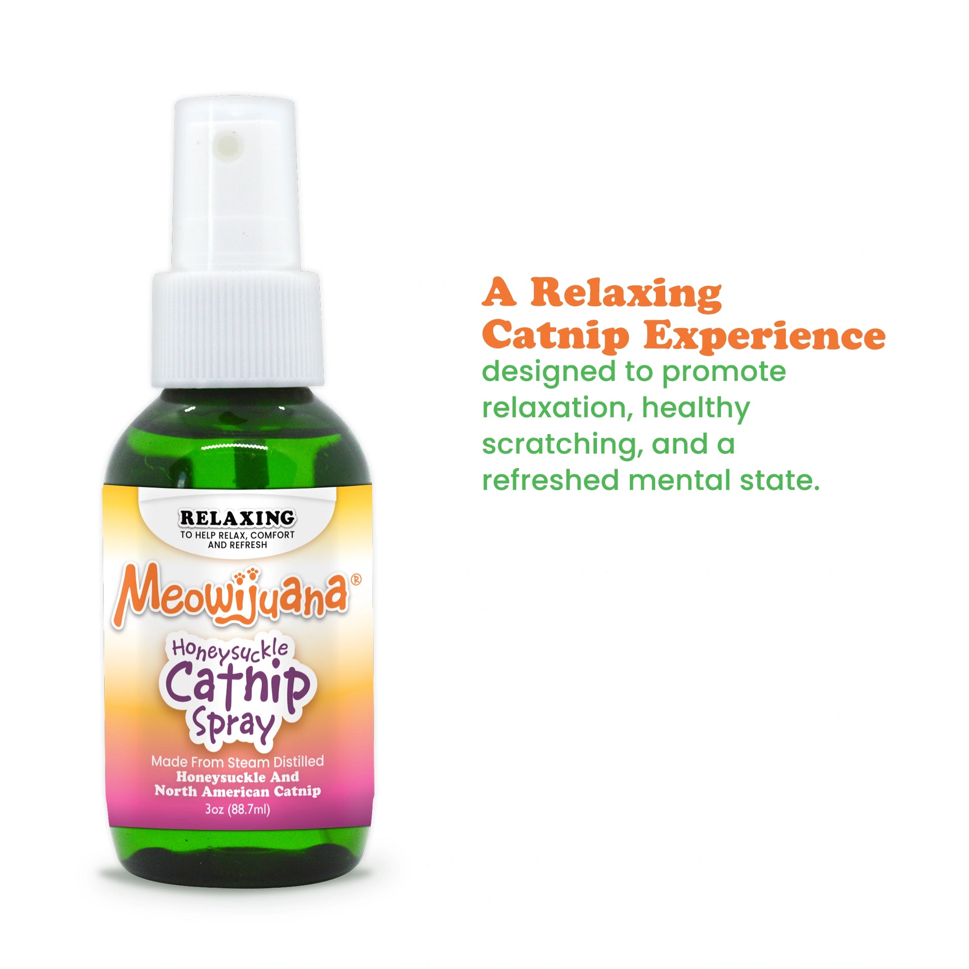 Meowijuana catnip spray trio bundle