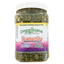 Jar of Doggijuana® Juananip® with chamomile and passion flower, designed to help pets chill and stay naturally calm.