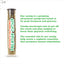 A clear tube of premium North American catnip with text explaining its freshness, potency, and ability to boost cat play.