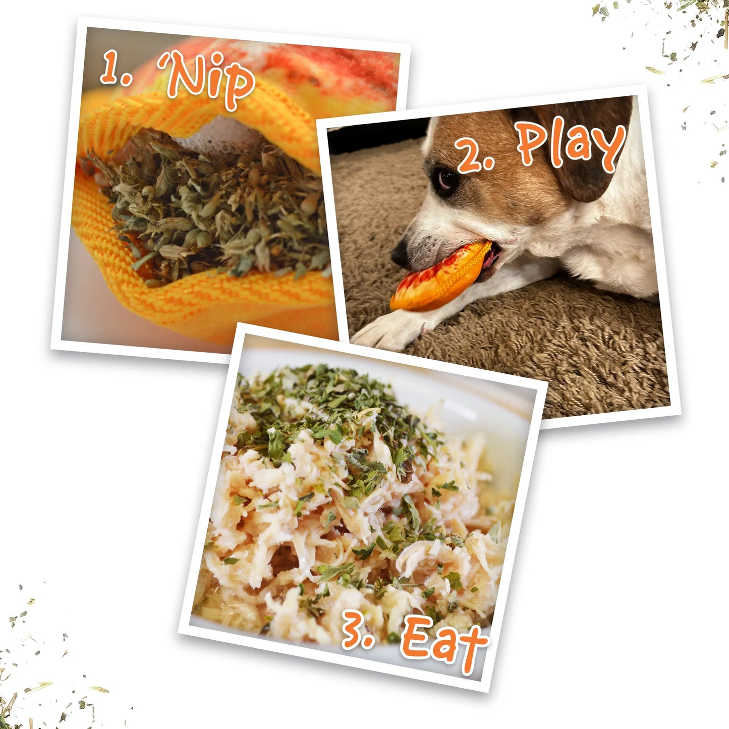 Tuffer Chewer Mini Doggi Duo Bundle - Pepperoni Pizza & Juananip