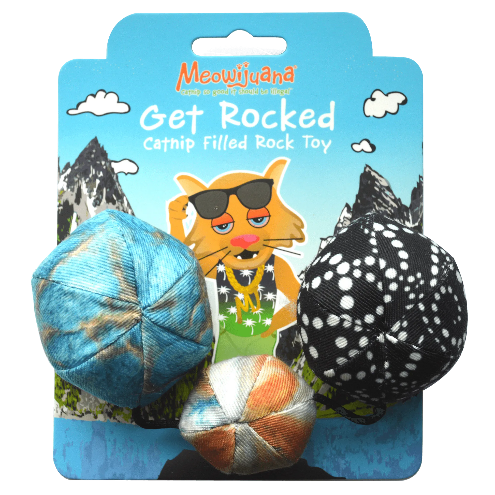 Get Rocked Cat Toy String of Stones for Active Playtime