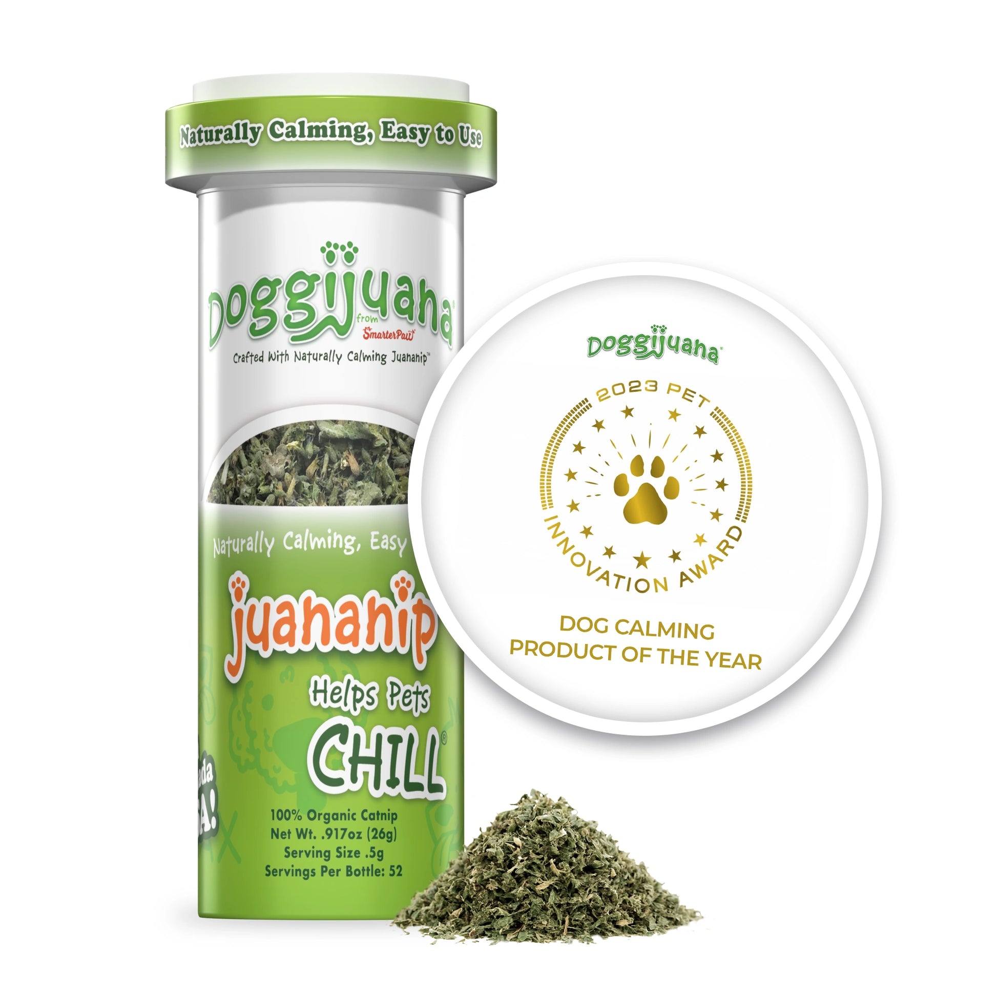 Doggi Duo toy & Juananip refill bundle