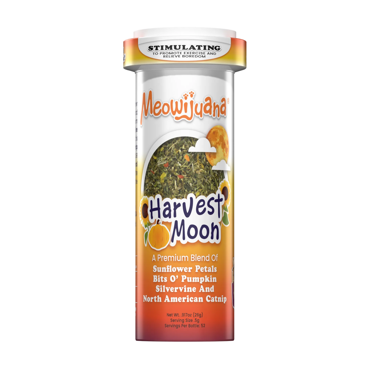 Harvest Moon Catnip Blend - Organic Catnip for Seasonal Fun