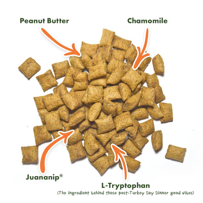 Juananip Bites - Peanut Butter Flavor Dog Treats