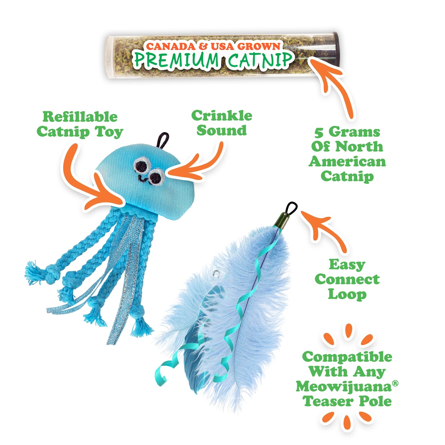 Get Flyin' High Tides Jellyfish Refillable Toy & Lure Expansion Pack