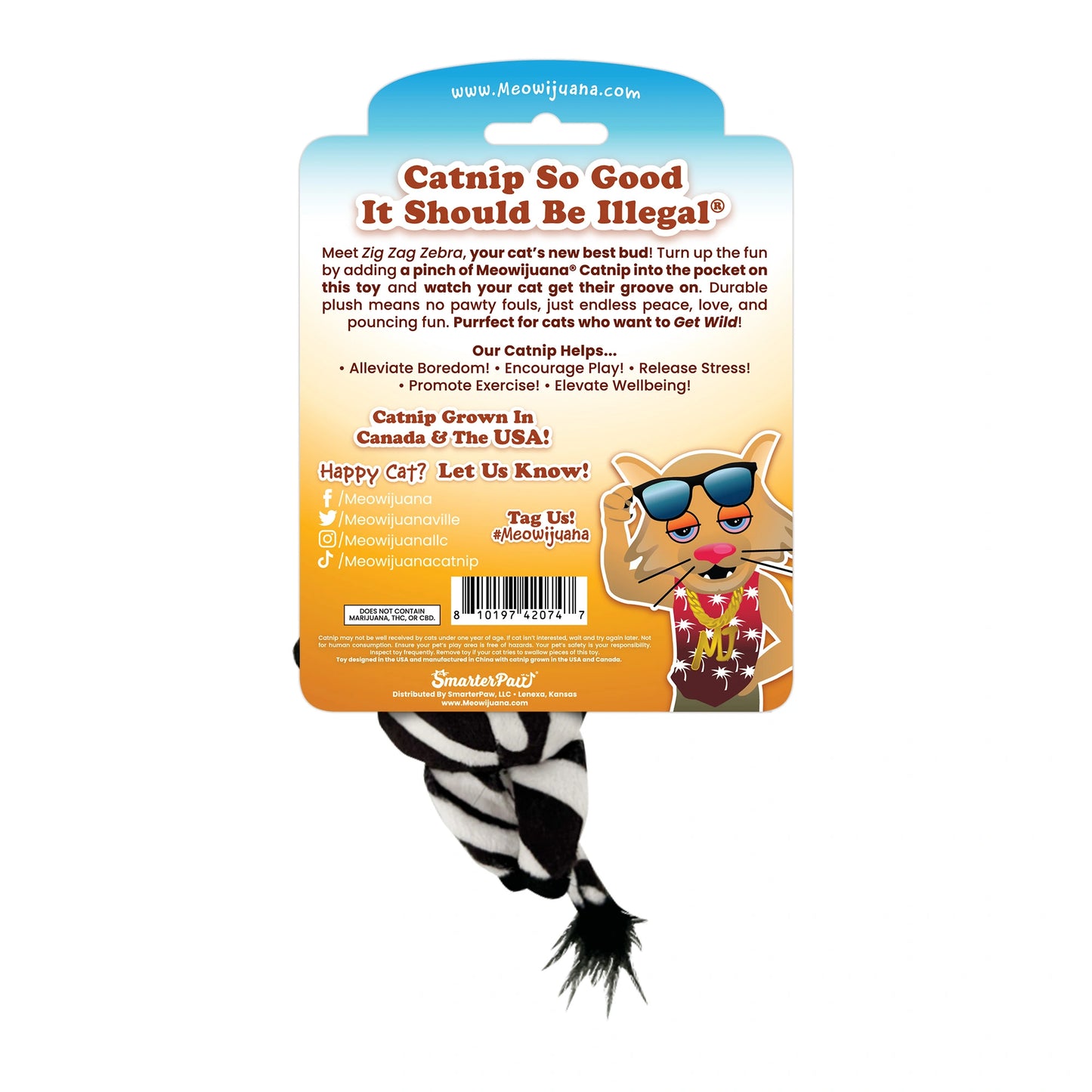 Get Wild! Zig Zag Zebra