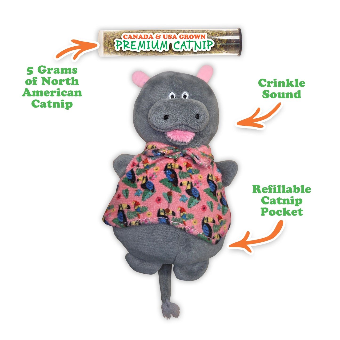 Get Wild! Happy Hippo