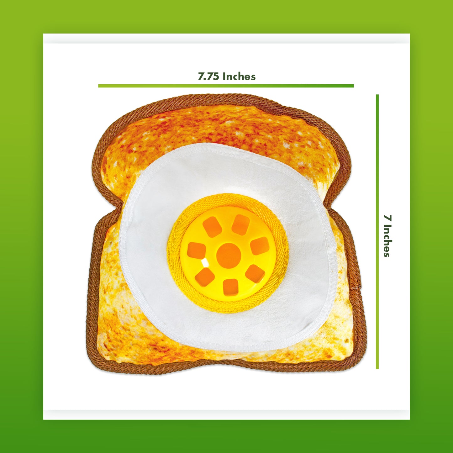 Snack Slinger Breakfast Toast Treat Dispensing Toy