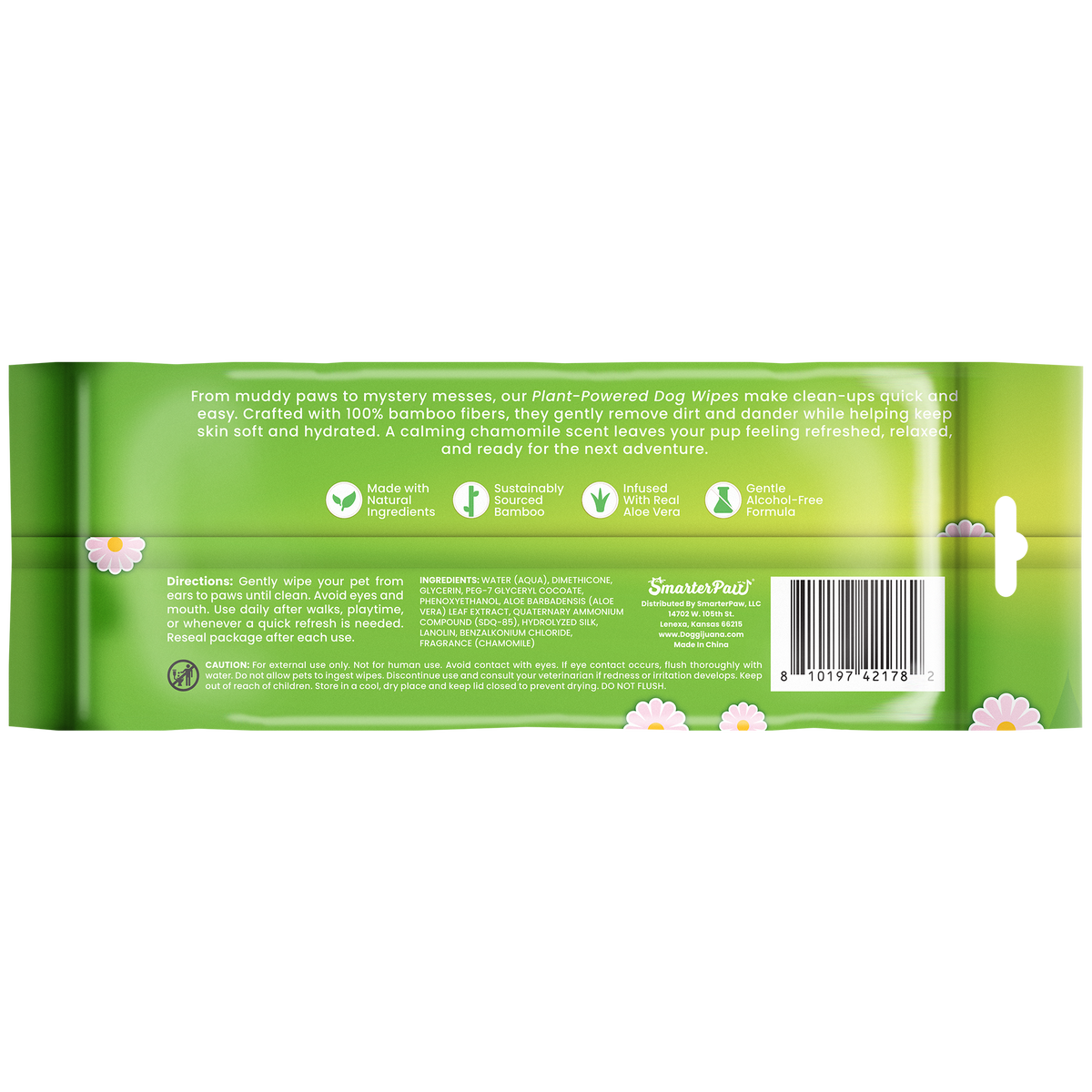 Everyday Plant-Powered Dog Wipes