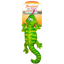 Get Kickin Loopy Green Lizard Refillable Cat Toy