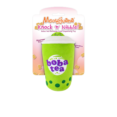 Knock 'n' Nibble Boba Tea Treat Dispensing Toy