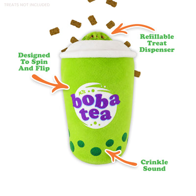 Knock 'n' Nibble Boba Tea Treat Dispensing Toy