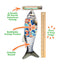 Get Kickin' Big Fishy Tourist Refillable Kicker Cat Toy