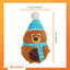Knock 'n' Nibble Winter Buddy Refillable Treat Dispensing Toy