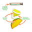 Get Spicy Taco Margarita Catnip Toy 2-Pack