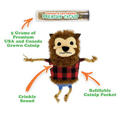 Get Spooked Werewolf Refillable Cat Toy