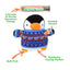 Get Waddled Cozy Penguin Refillable Cat Toy