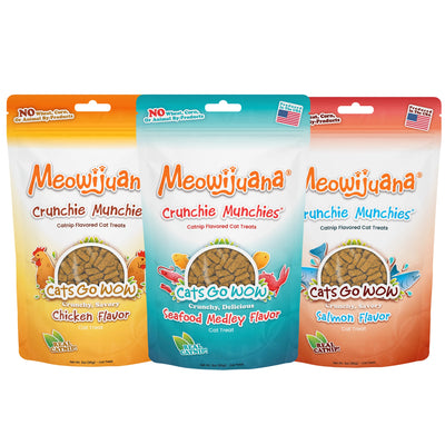 Crunchie Munchies® Variety Pack Trio Cat Treats