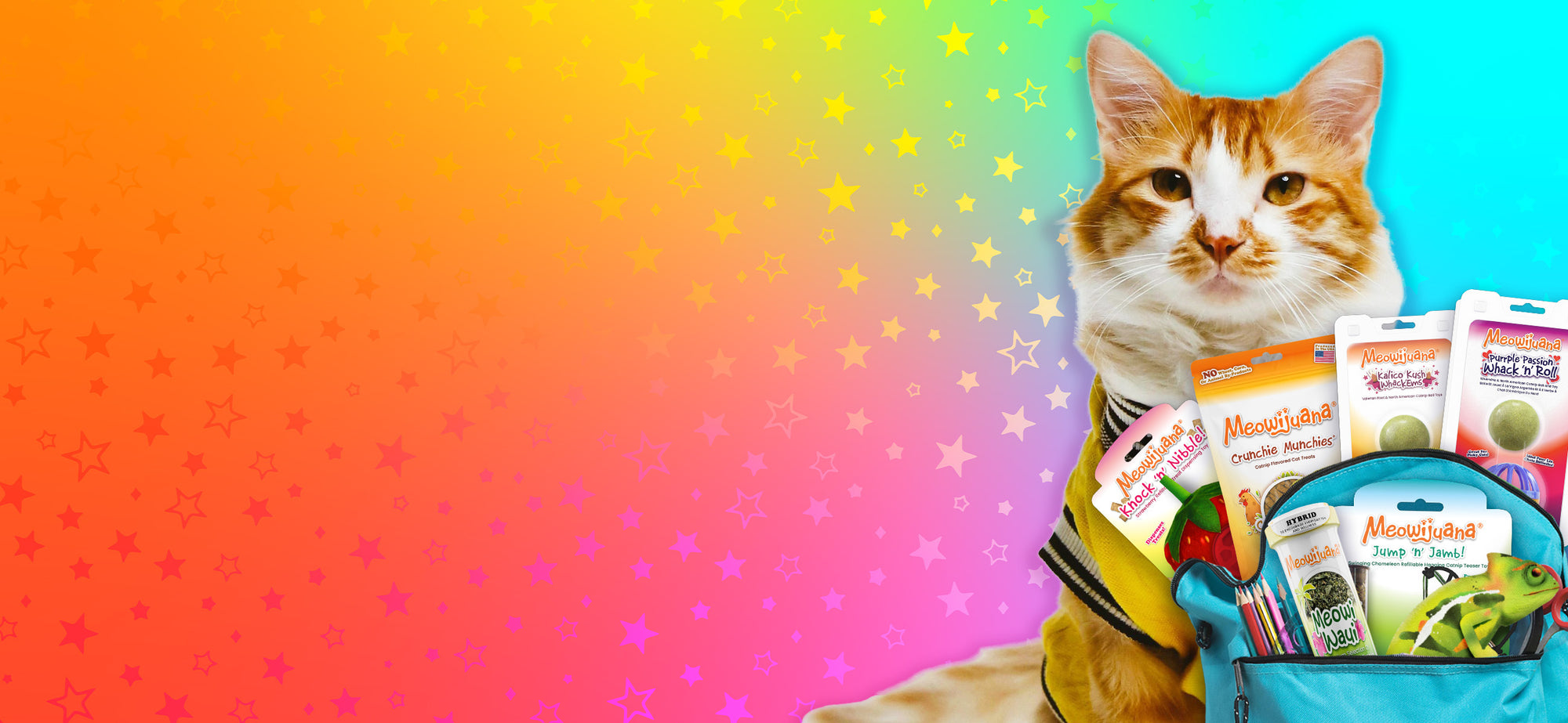 Meowijuana brand hero
