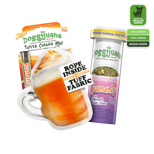 Tuffer Chewer Mini Doggi Duo Bundle - Pumpkin Spiced Latte