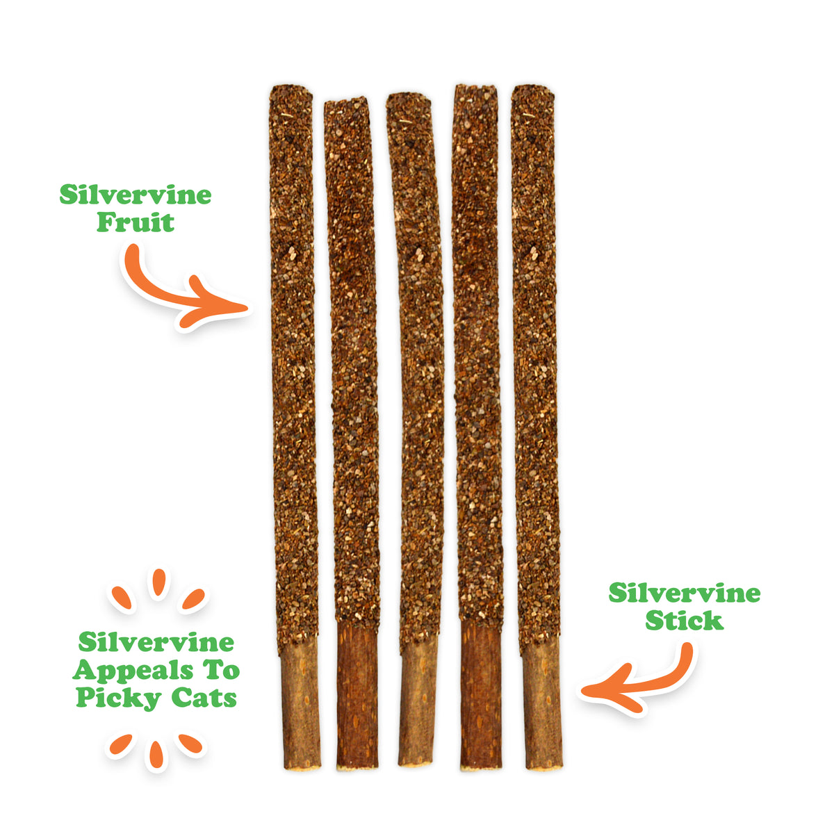 Pixie Stix - Limited Edition Silvervine Fruit Sticks