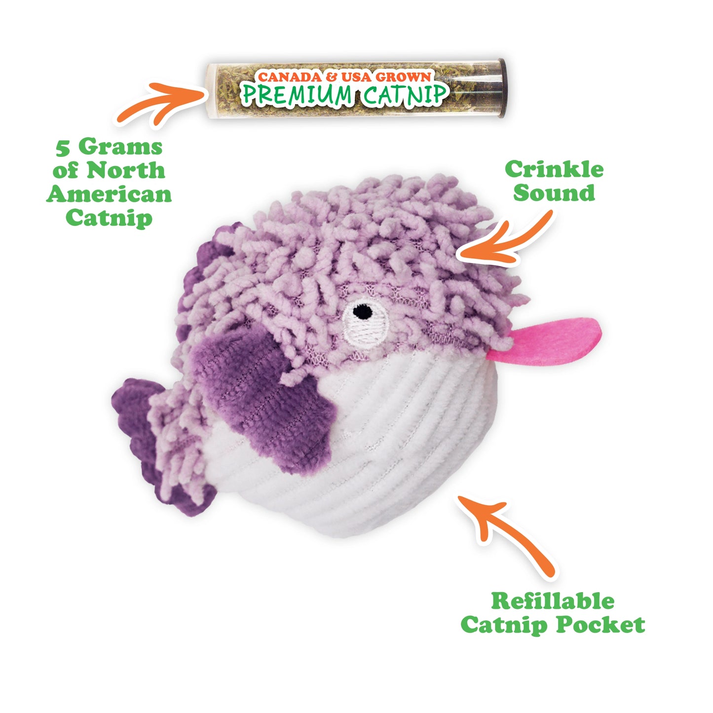 Get Salty Poofy Puffer Fish