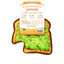 Tuffer Chewer Avocado Toast Refillable Dog Toy